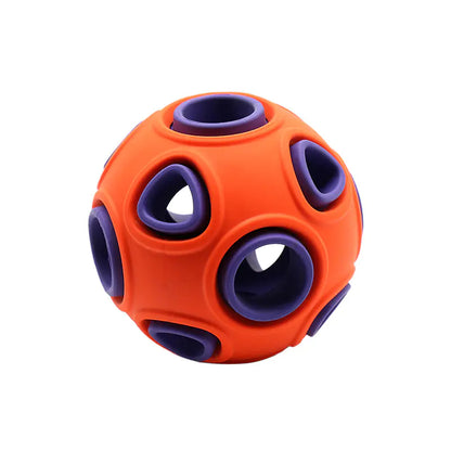 Glow-in-the-Dark Dog Toy Ball for Chewing (Medium/Large) - PetHugZ