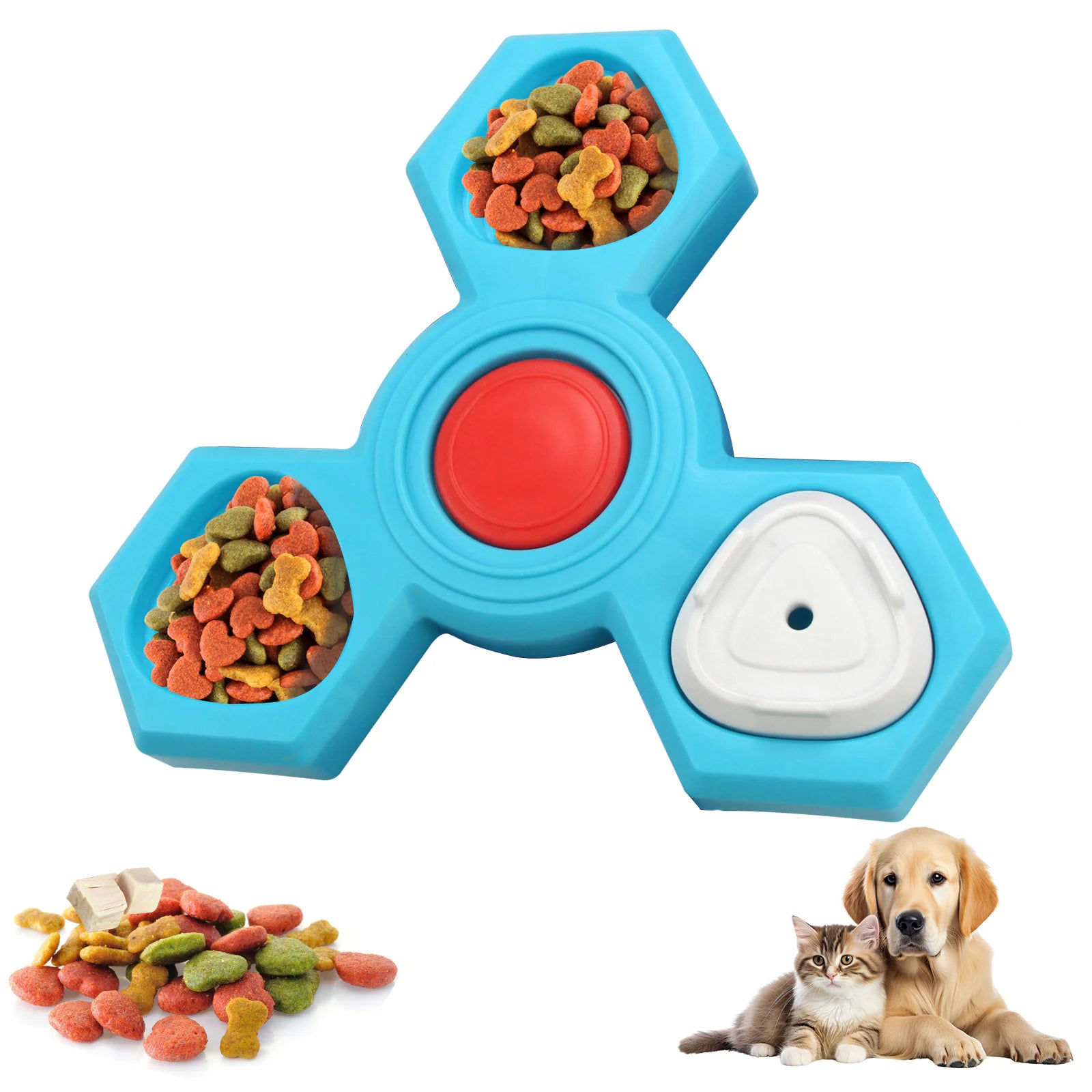 Interactive Dog Treat Puzzle Toy - PetHugZ