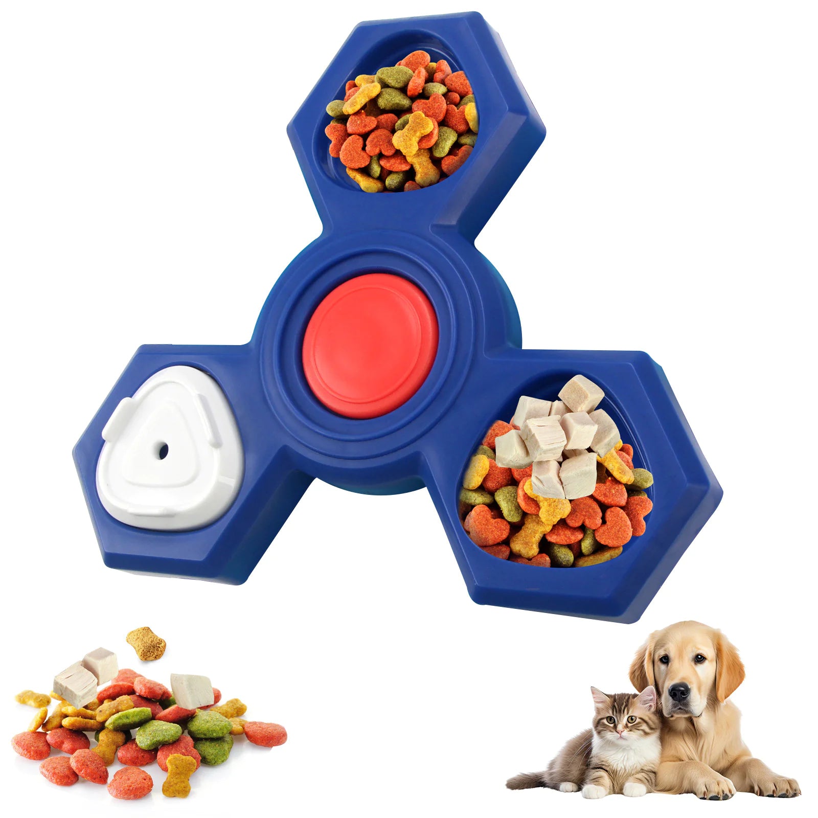 Interactive Dog Treat Puzzle Toy - PetHugZ