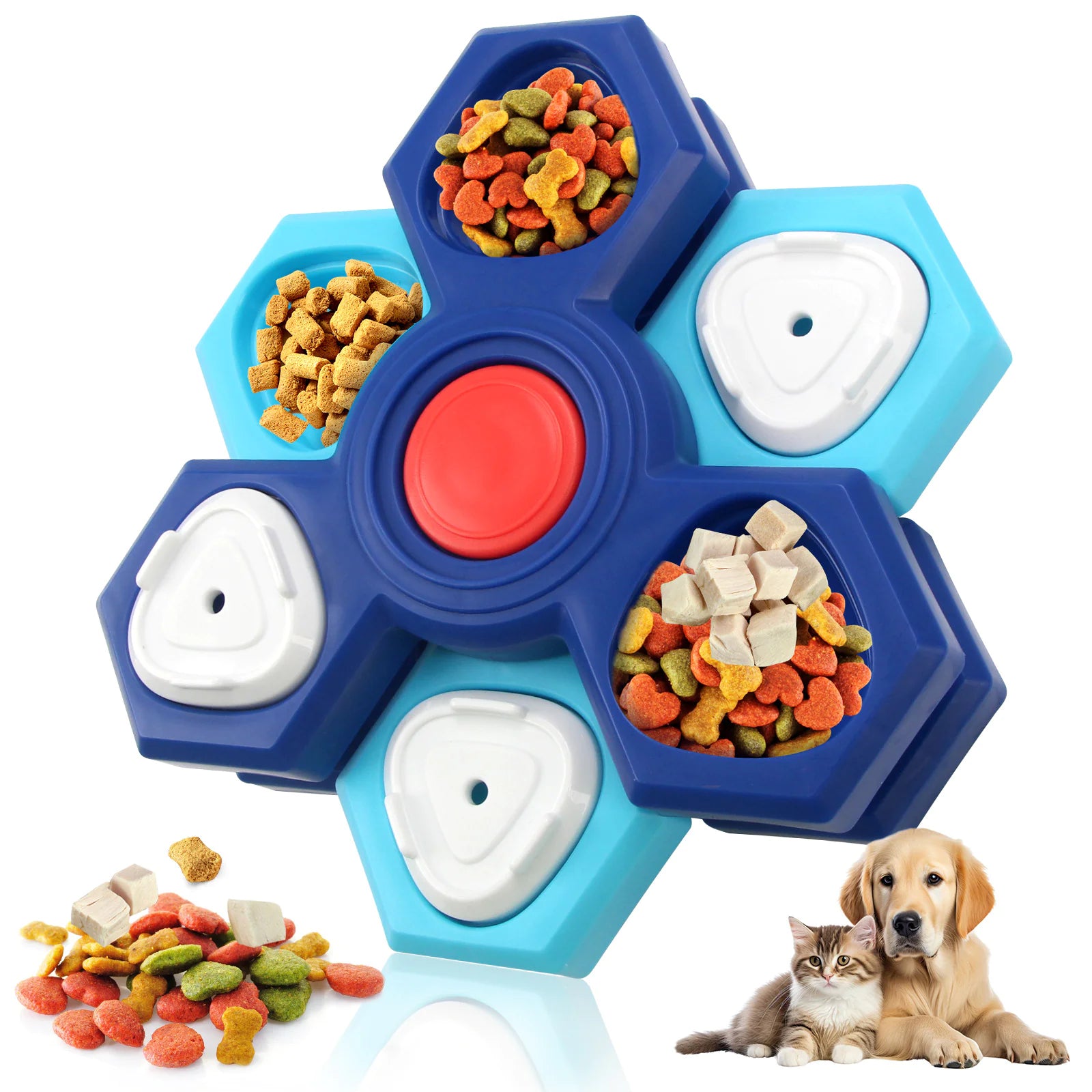 Interactive Dog Treat Puzzle Toy - PetHugZ