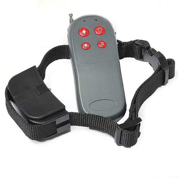 4-in-1 Remote Dog Training Device with Shock and Sound - PetHugZ