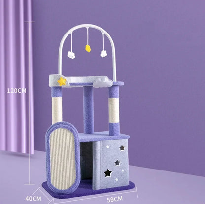 Large Cat Scratching & Jumping Platform - PetHugZ