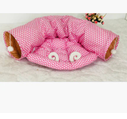 Cat Tunnel, Cat Bed, Cat Mat, Cat Sleeping Bag - PetHugZ